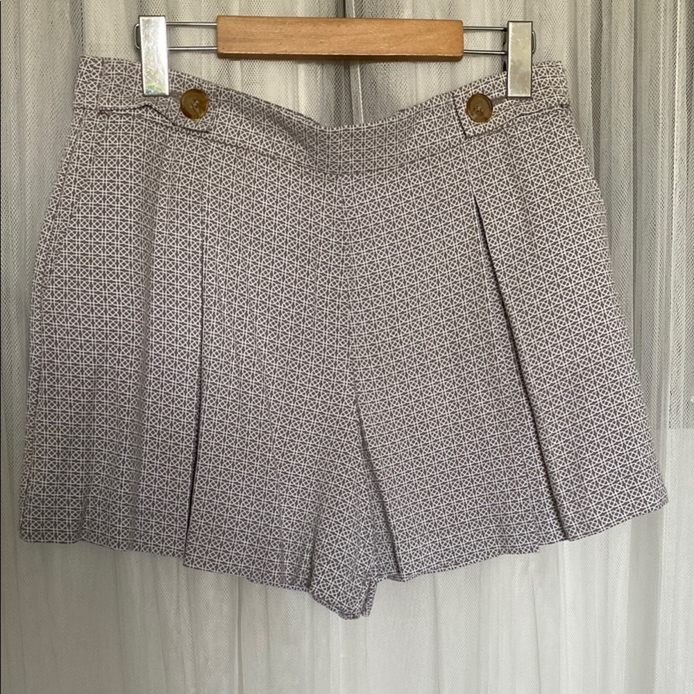 Banana Republic Factory Stylish Women's Patterned Dress Shorts Size 6